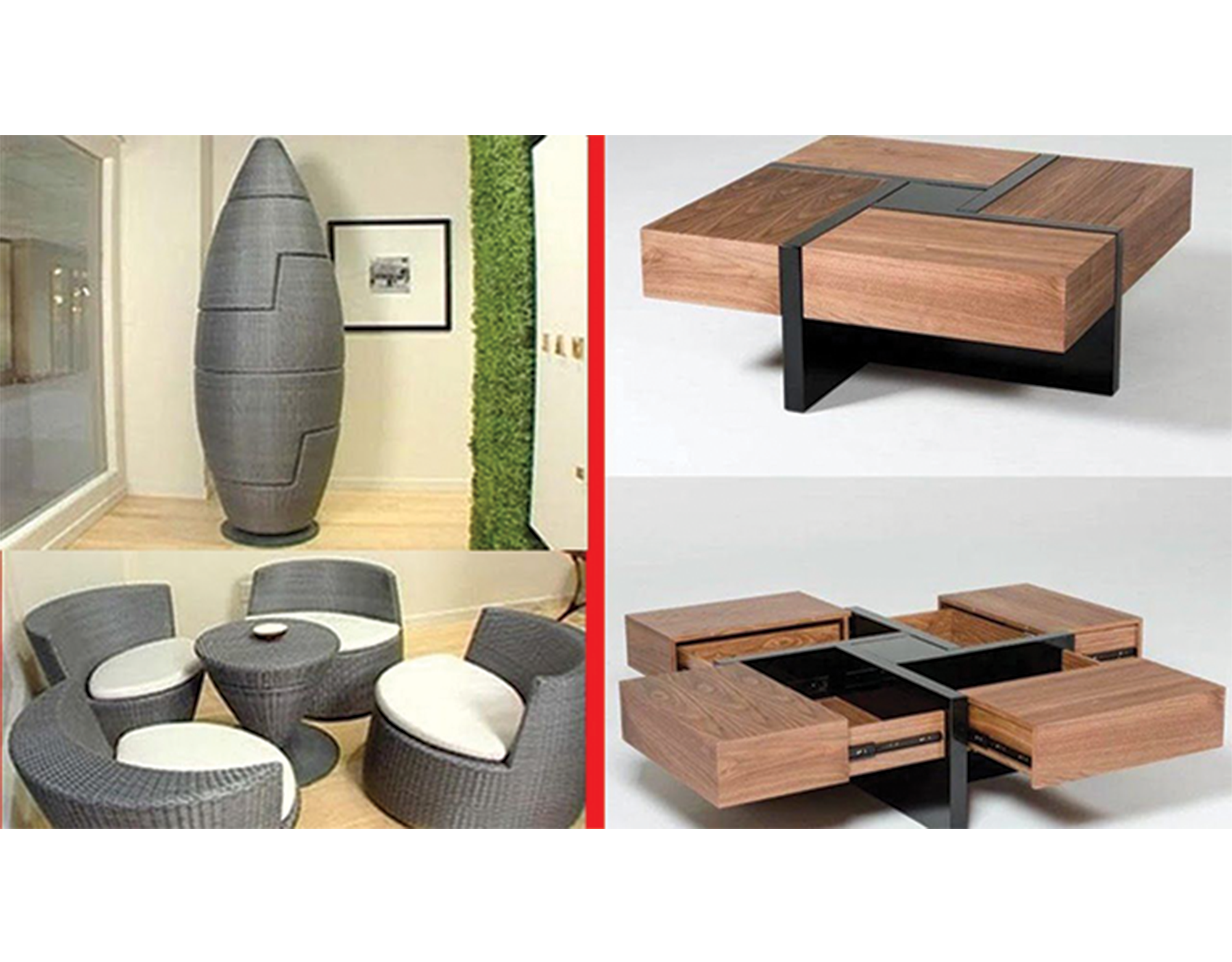 SPACE SAVING FURNITURE IN LIVING ROOM